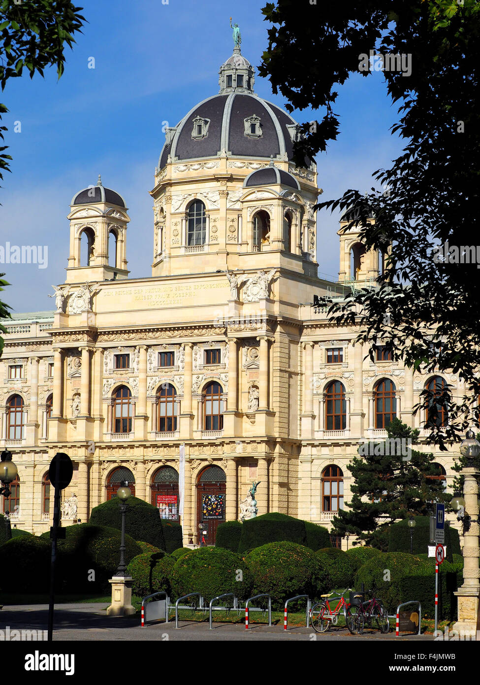 Museum of Natural History, Naturhistorische Museum, auch bekannt als die NHMW, in Wien, Österreich Stockfoto