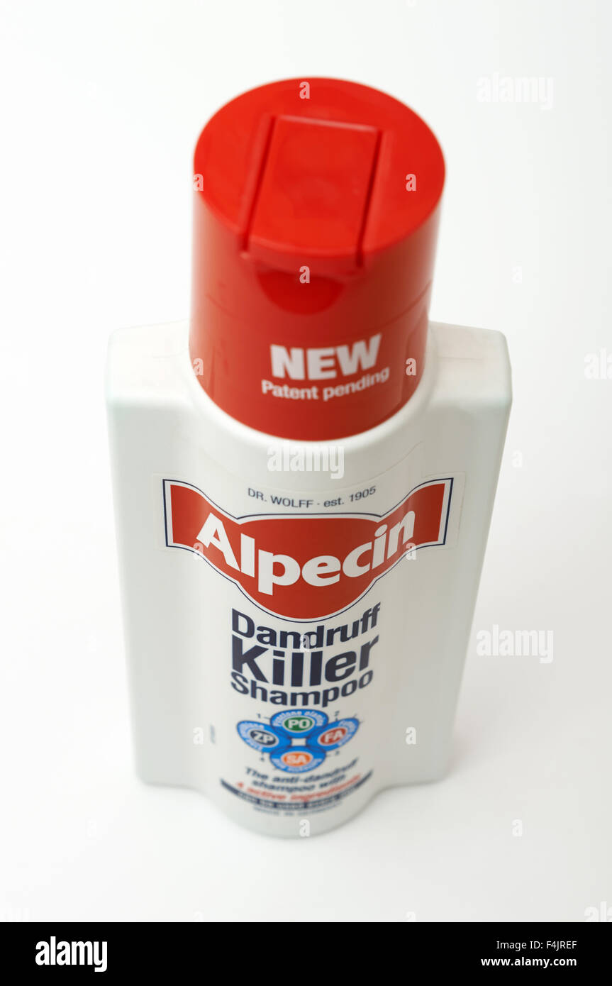 Alpecin Schuppen-Killer Shampoo Stockfoto