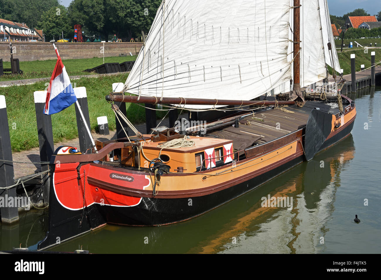 Zuiderzee Museum, Enkhuizen, Erhaltung des kulturellen Erbes - maritime Geschichte aus der alten Zuiderzee Region. Ijsselmeer, Niederlande Holland, Stockfoto
