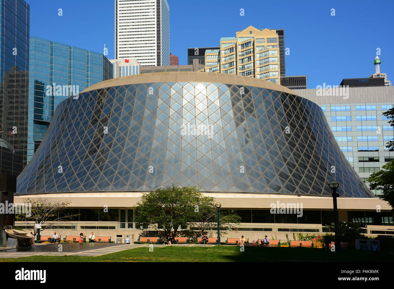 Roy Thomson Hall, Toronto, Kanada, Stockfoto