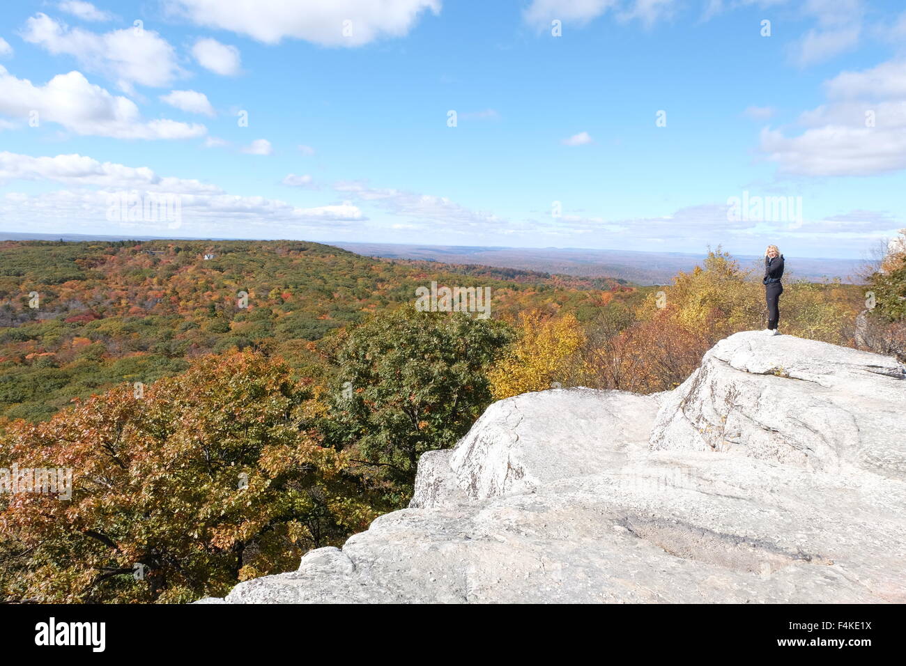 Herbstlaub an Sams Stelle, ny Foto von Jen Lombardo Stockfoto