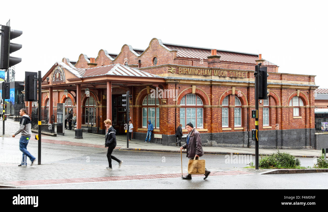 Birmingham Moor Street Rail oder Bahnhof West Midlands England UK Stockfoto