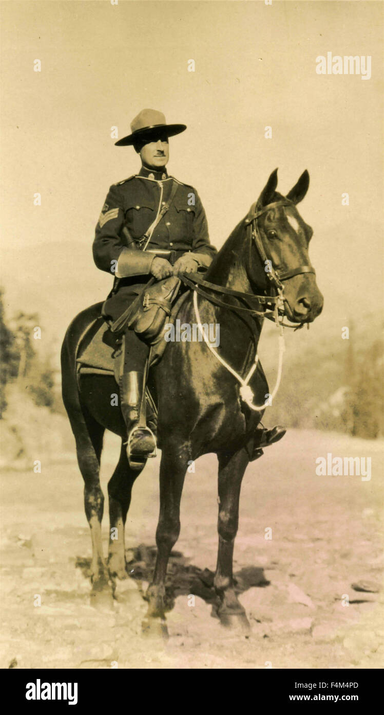 Canadian Mounted Police Stockfoto