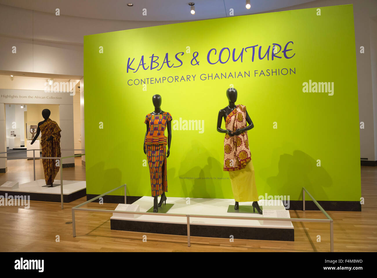 Kabas & Couture, zeitgenössische ghanaische Mode Stockfoto