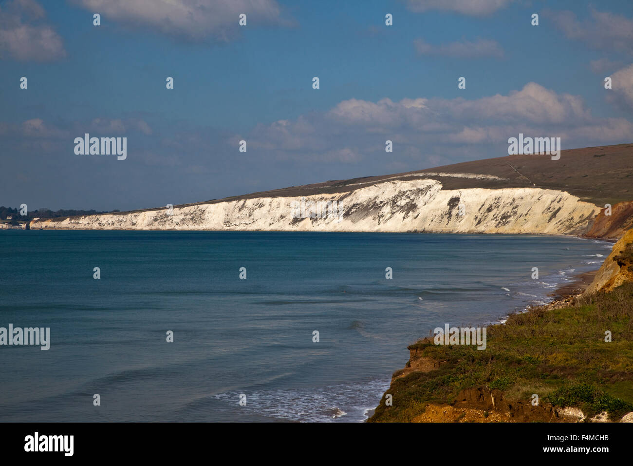 Freshwater Bay, Isle Of Wight, Hampshire, England Stockfoto