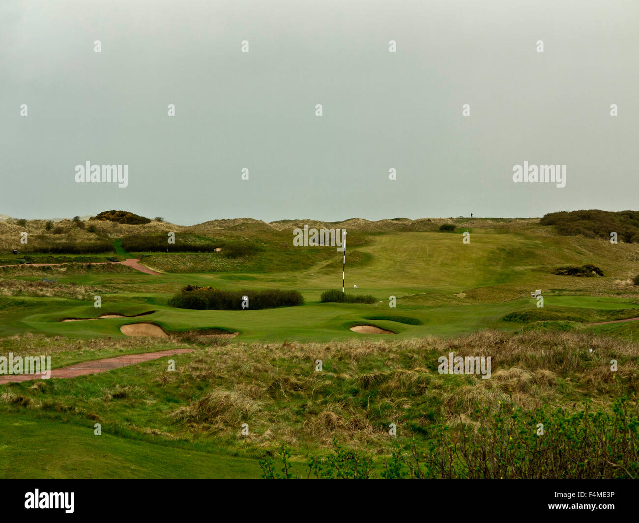Datei Fotos: Portrush, Antrim, Nordirland, Vereinigtes Königreich. 25. April 2013. Royal Portrush Golf Club neu angekündigt als Austragungsort für 2019 Open Golf Championship Credit: Motofoto/Alamy Live News Stockfoto