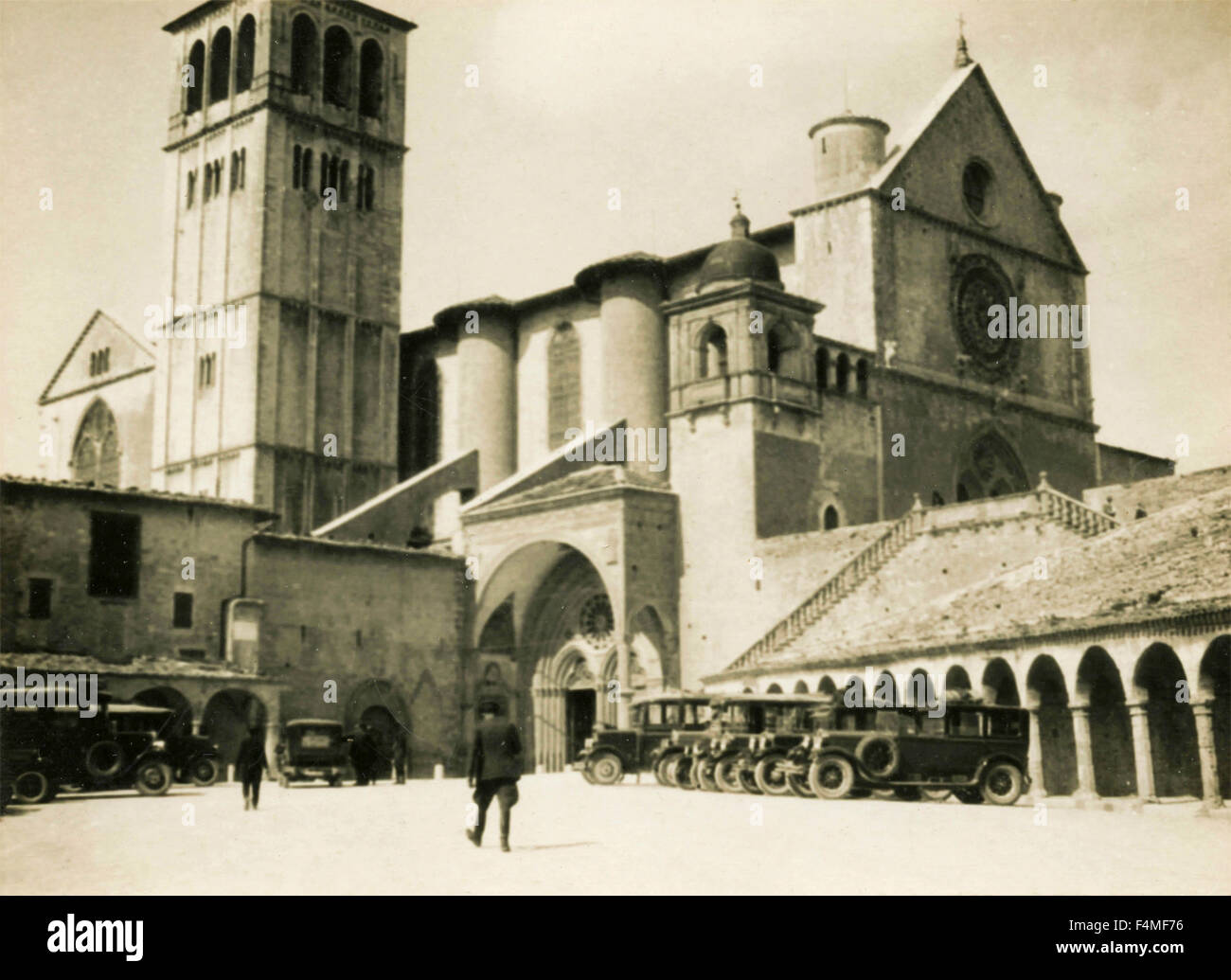 Abbey Militär besetzt, Italien Stockfoto