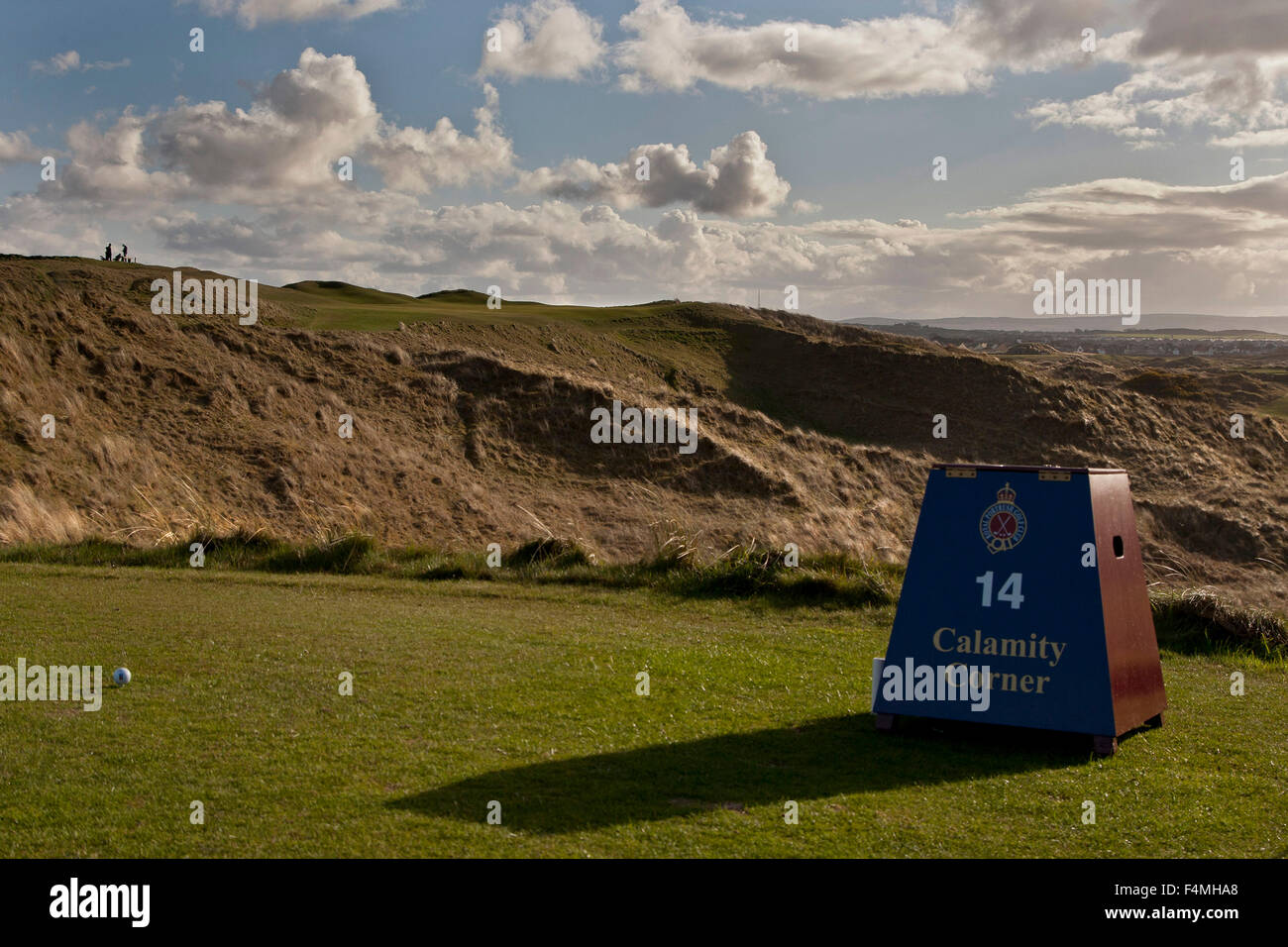 Datei Fotos: Portrush, Antrim, Nordirland, Vereinigtes Königreich. 25. April 2013. Royal Portrush Golf Club neu angekündigt als Austragungsort für 2019 Open Golf Championship Credit: Motofoto/Alamy Live News Stockfoto