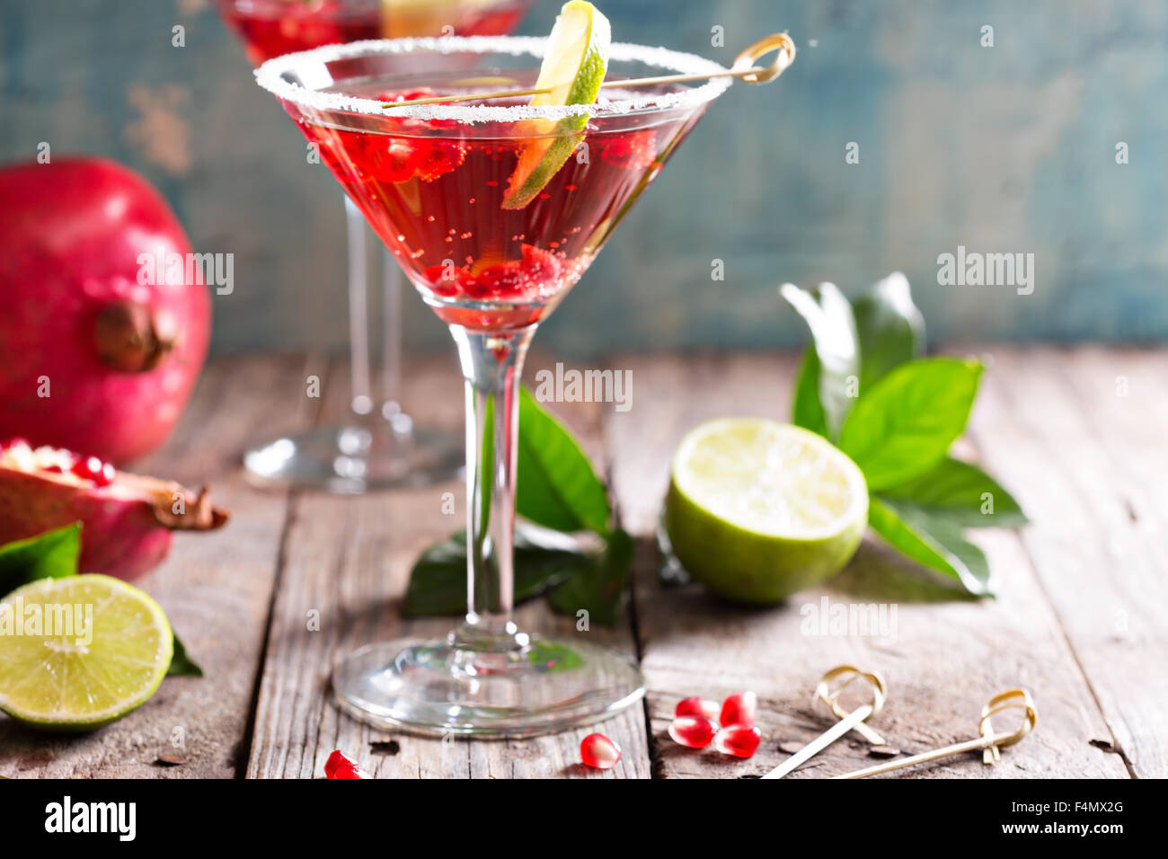 Martini Mit Granatapfel