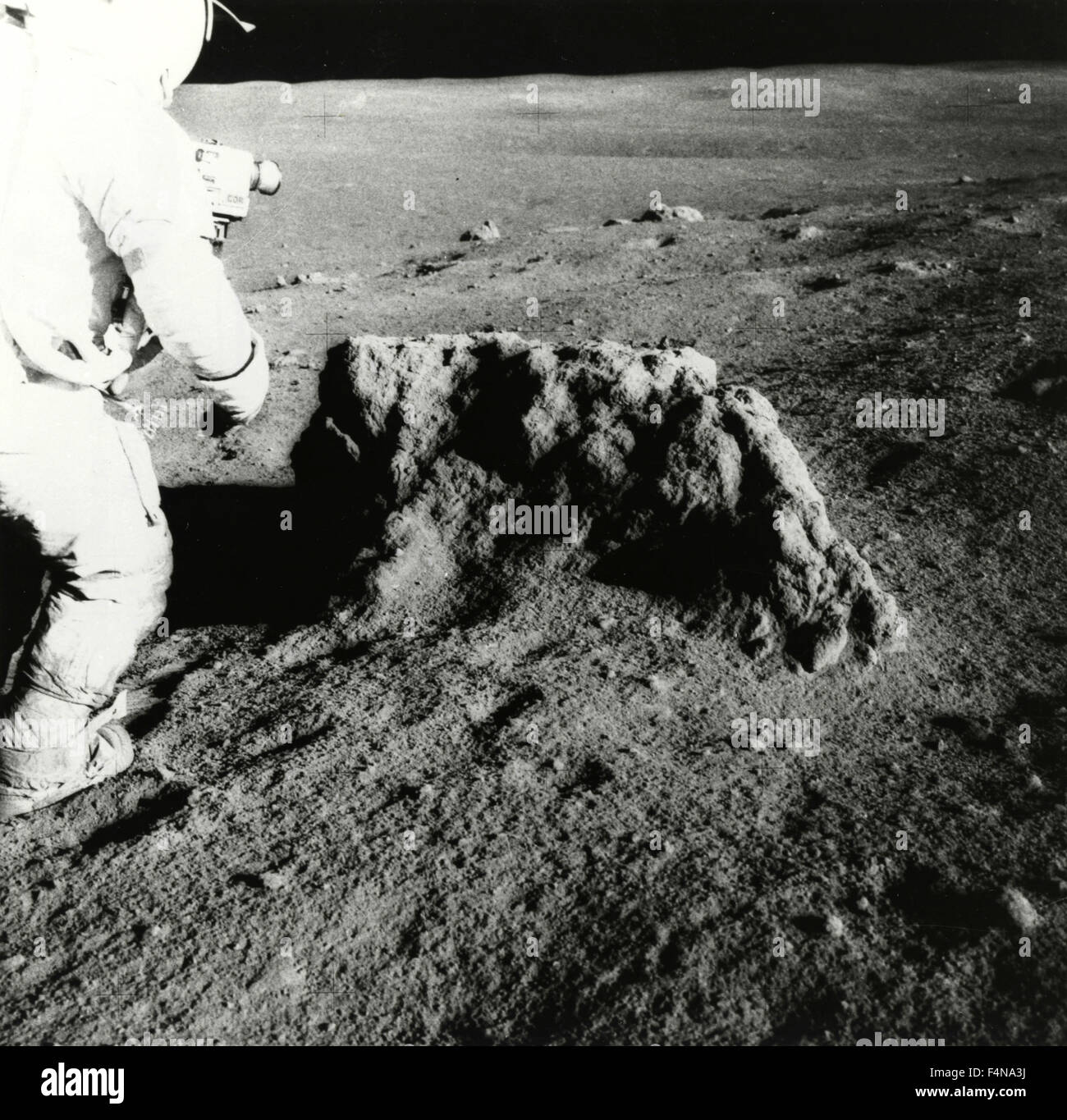 Astronaut Alan Shepard, Apollo 14, USA Stockfoto
