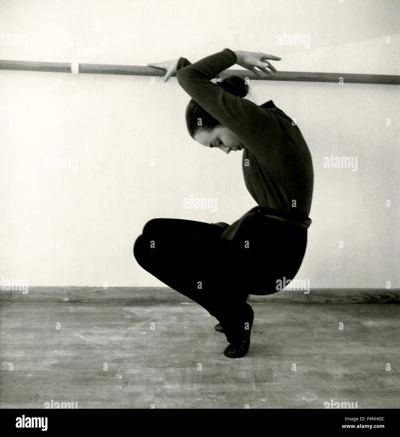 Ballett exercises1 Stockfoto