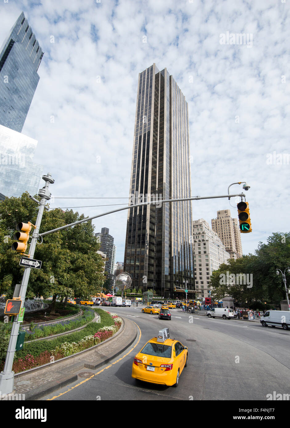 Columbus Circle, New York City USA Stockfoto