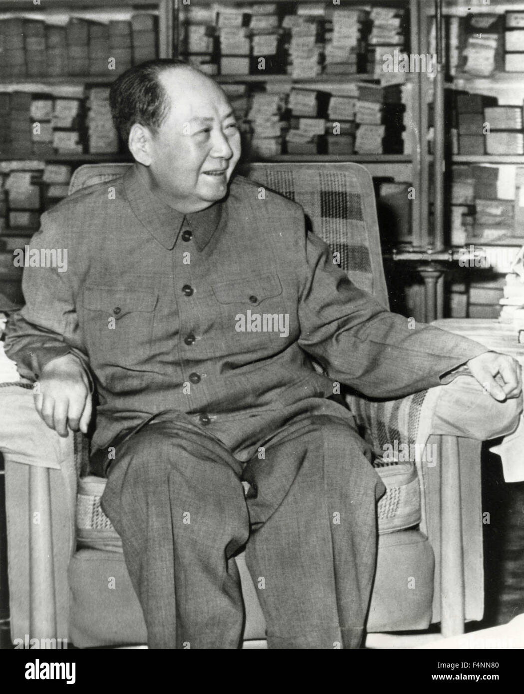 Die Chinesen der Vorsitzende Mao Tse-Tung, China Stockfoto