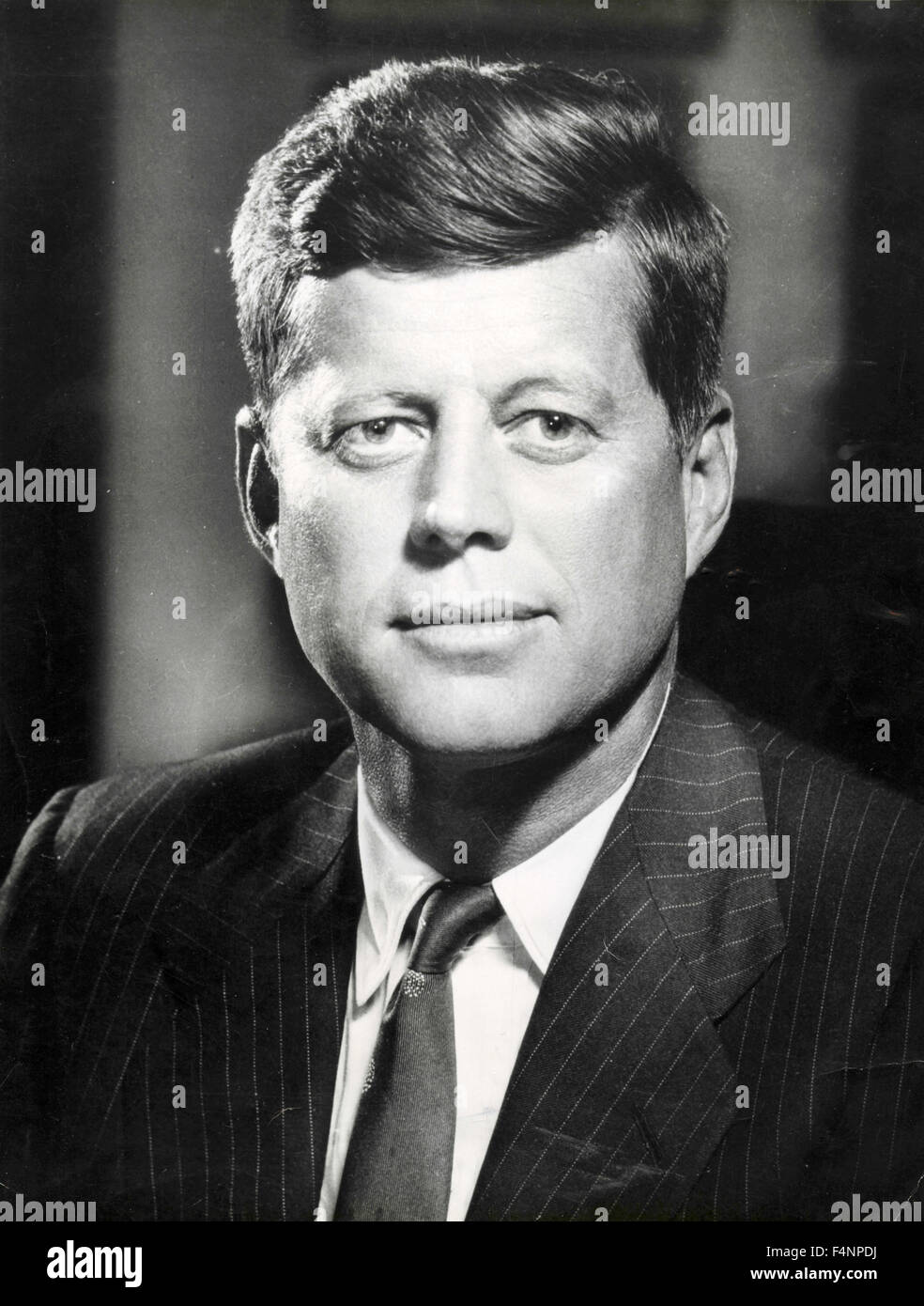 Der amerikanische Präsident John F. Kennedy, U.S. Stockfoto