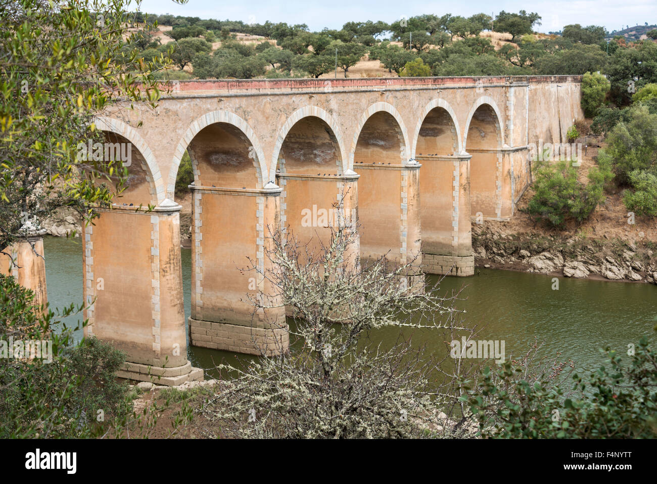Ponte de Ardilla im Alentejo portugal Stockfoto