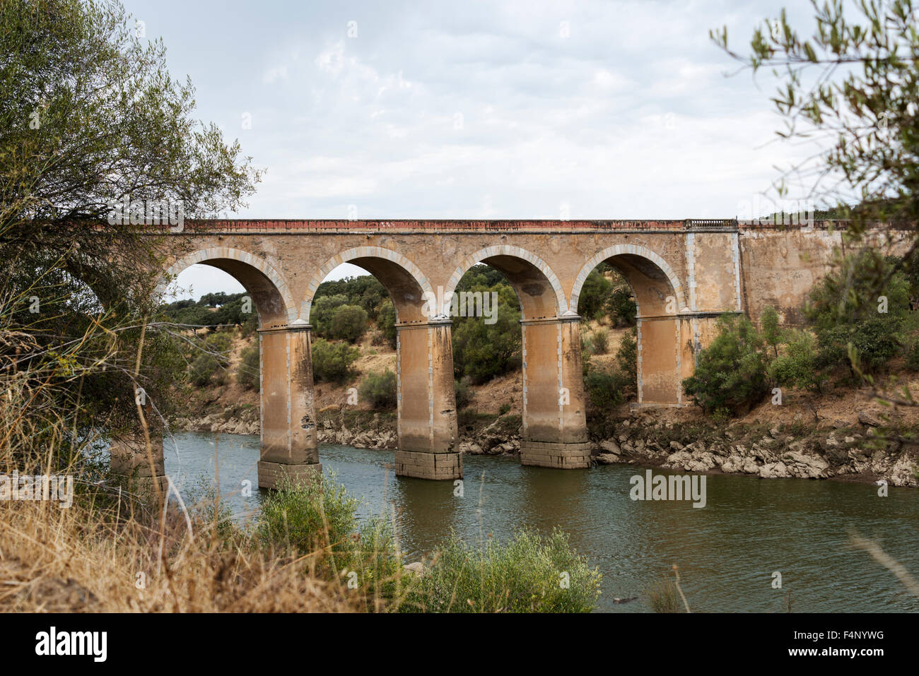Ponte de Ardilla im Alentejo portugal Stockfoto