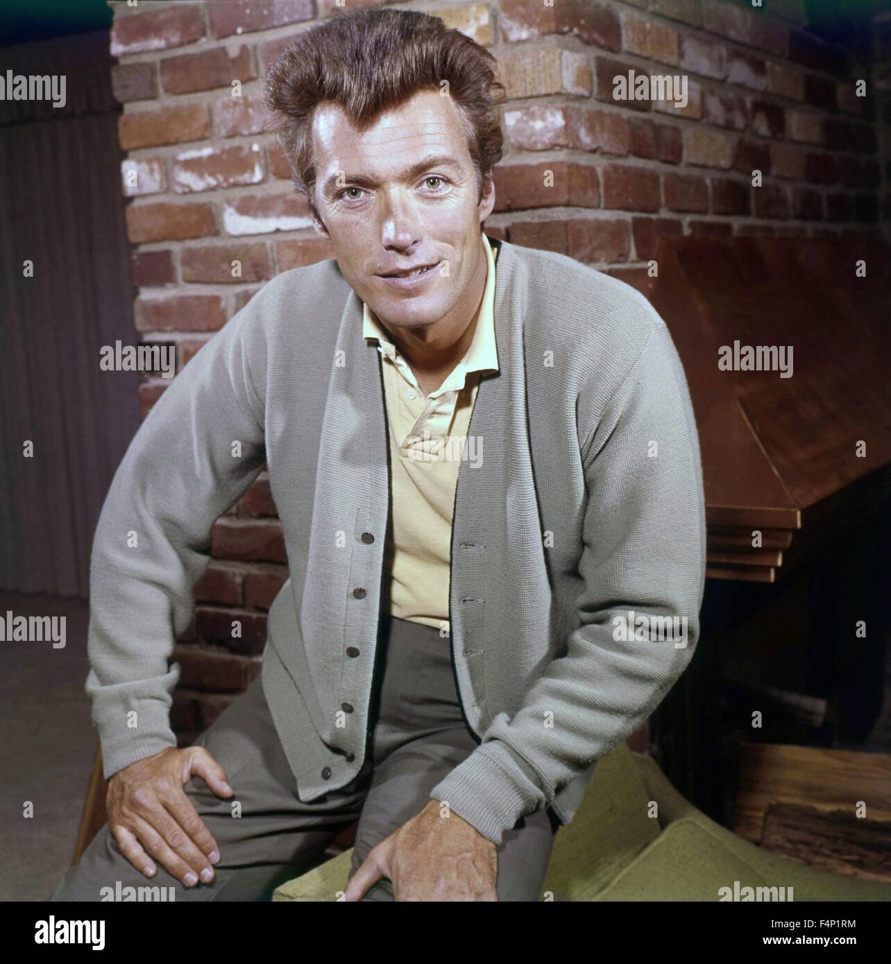 Clint Eastwood in den 50er Jahren Stockfoto