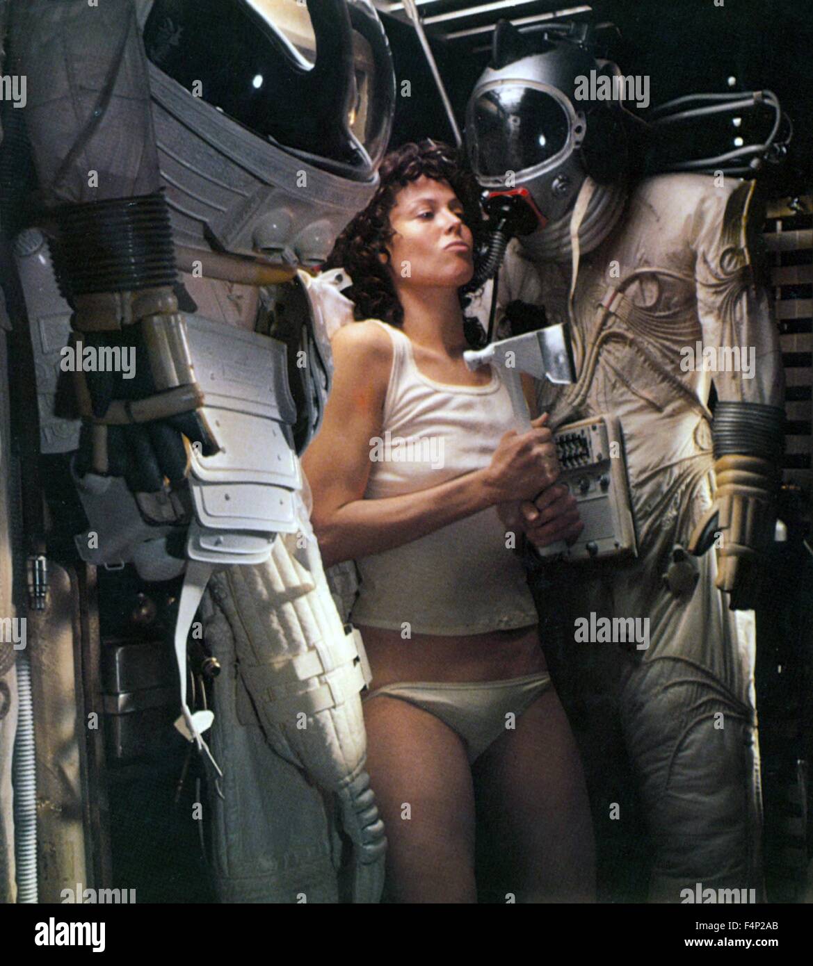 Sigourney Weaver / Alien 1979 unter der Regie von Ridley Scott Stockfoto
