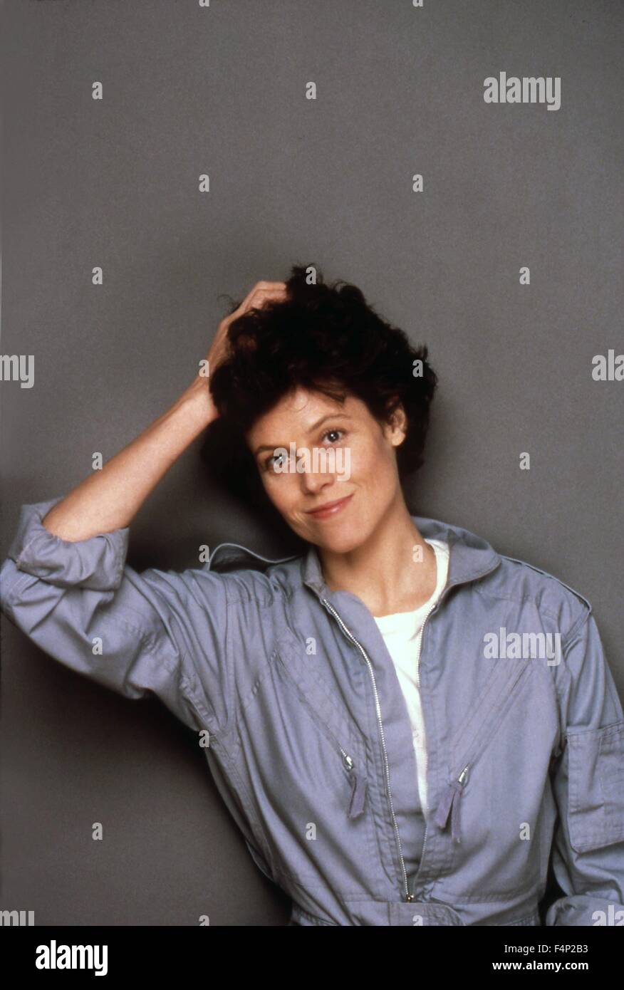 Sigourney Weaver / Aliens 1986 unter der Regie von James Cameron Stockfoto
