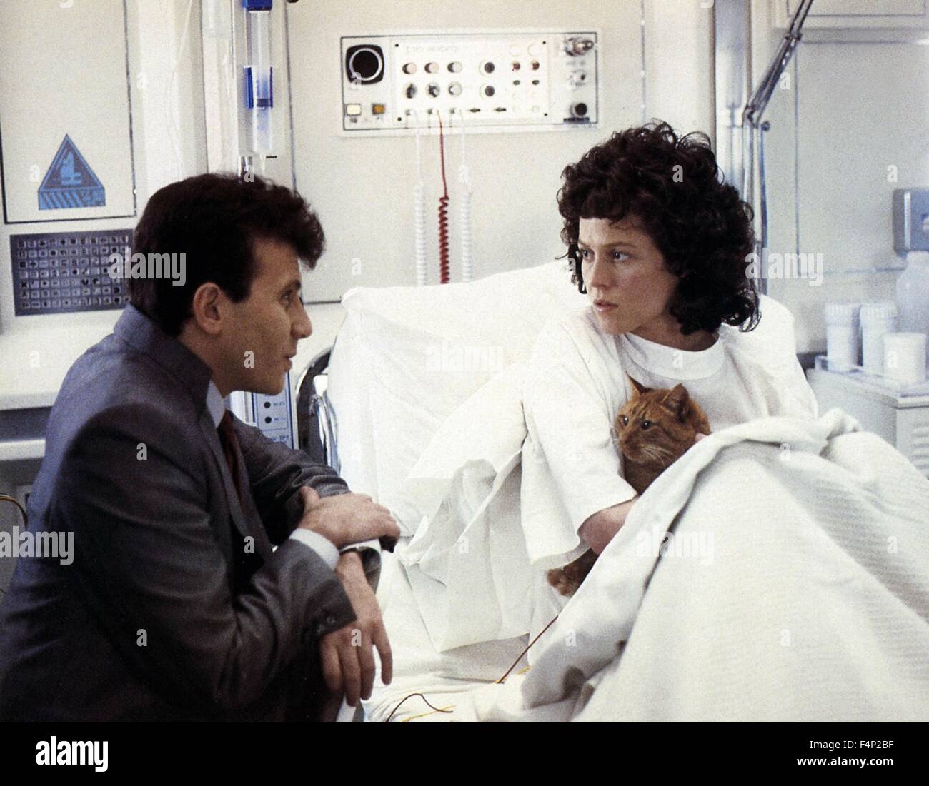 Paul Reiser, Sigourney Weaver / Aliens 1986 unter der Regie von James Cameron Stockfoto