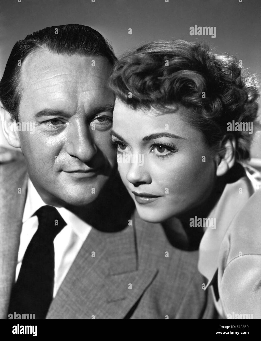 George Sanders, Anne Baxter / All About Eve 1950 unter der Regie von Mankiewicz Stockfoto