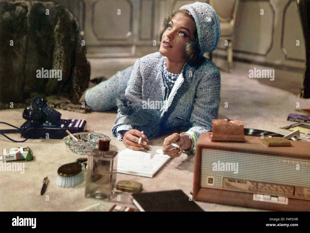 Romy Schneider / Boccaccio 70 1962 unter der Regie von Luchino Visconti Stockfoto