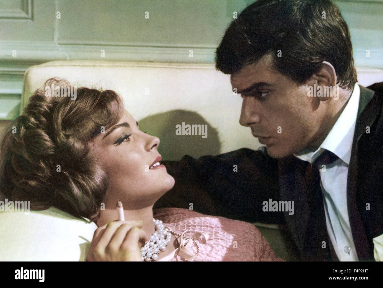 Romy Schneider, Tomas Milian / Boccaccio 70 1962 unter der Regie von Luchino Visconti Stockfoto