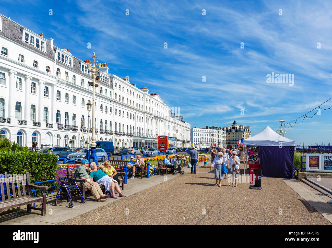 Grand Parade in Eastbourne, East Sussex, England, UK Stockfoto