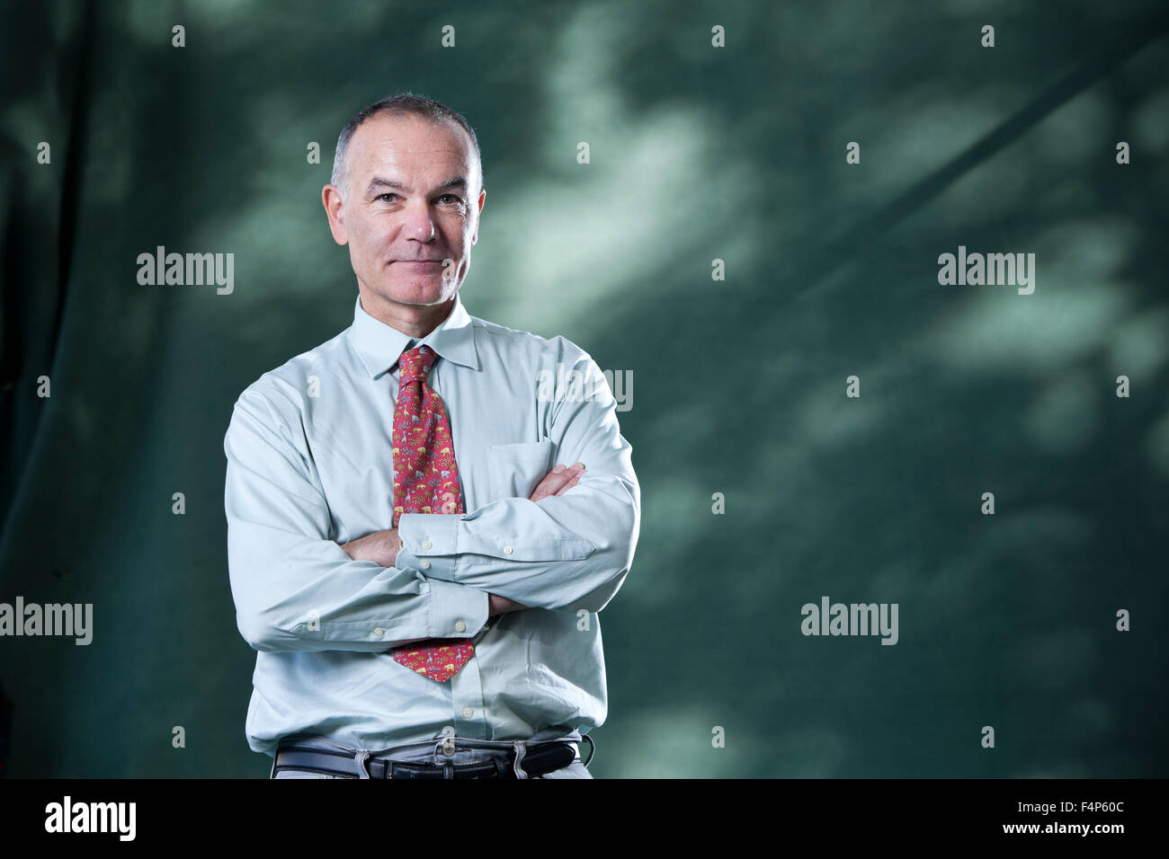 Jean-Pierre Filiu, französischer Historiker und Autor, auf dem Edinburgh International Book Festival 2015. Edinburgh. 30. August 2015 Stockfoto