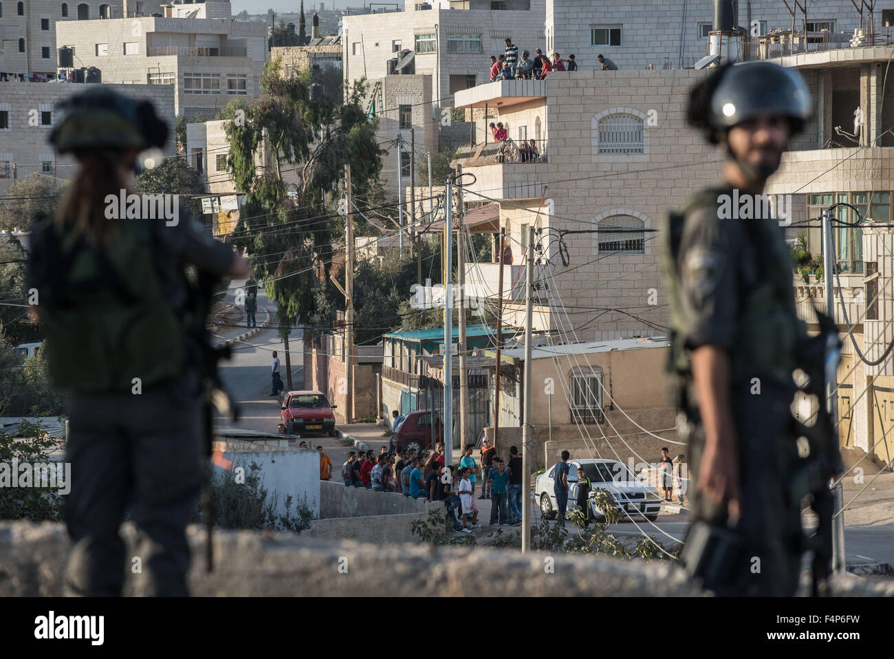 Jerusalem Judische Siedlung Von Geva Binyamin 21 Oktober 2015