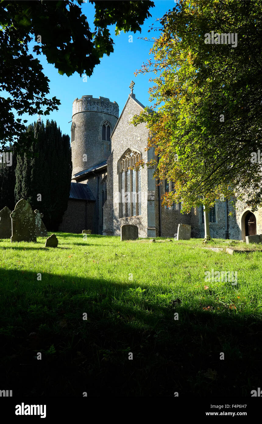 St. Marien Kirche, Studium, North Norfolk, england Stockfoto