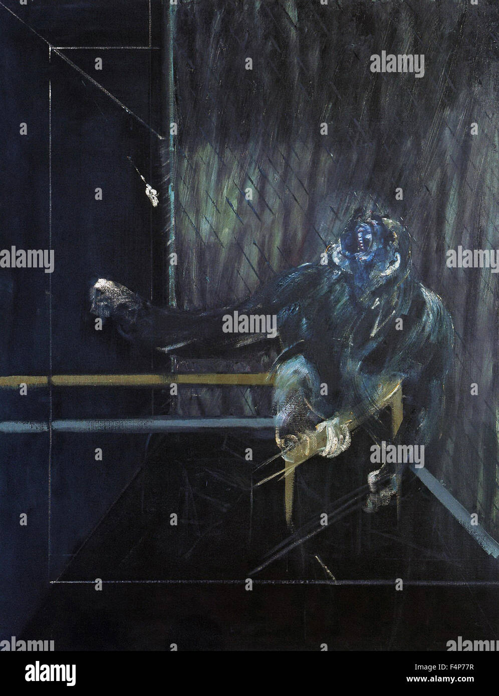 Francis Bacon - Schimpanse Stockfoto