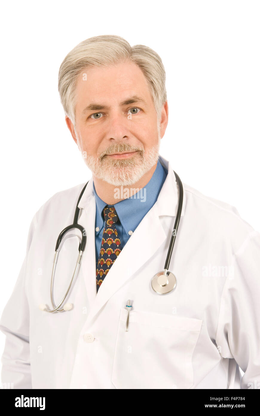 Eine fürsorgliche applying männlichen Arzt Stockfoto