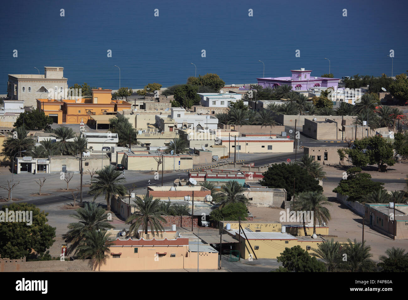Bukha, Nischen in der Oma Enklave Musandam, Oman Stockfoto