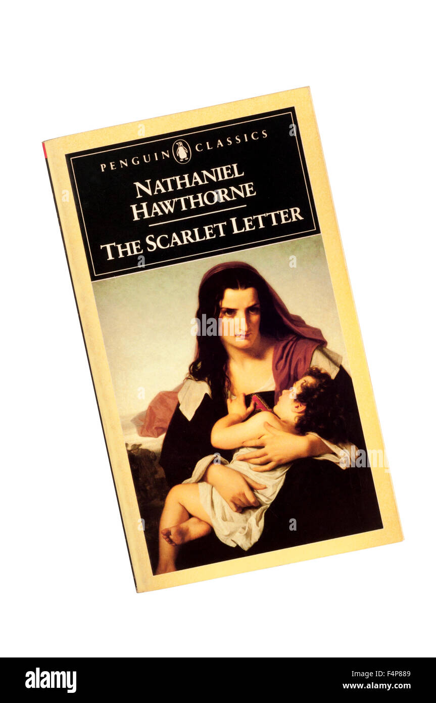 1983-Penguin Classics-Edition von der scharlachrote Buchstabe von Nathaniel Hawthorne. Stockfoto