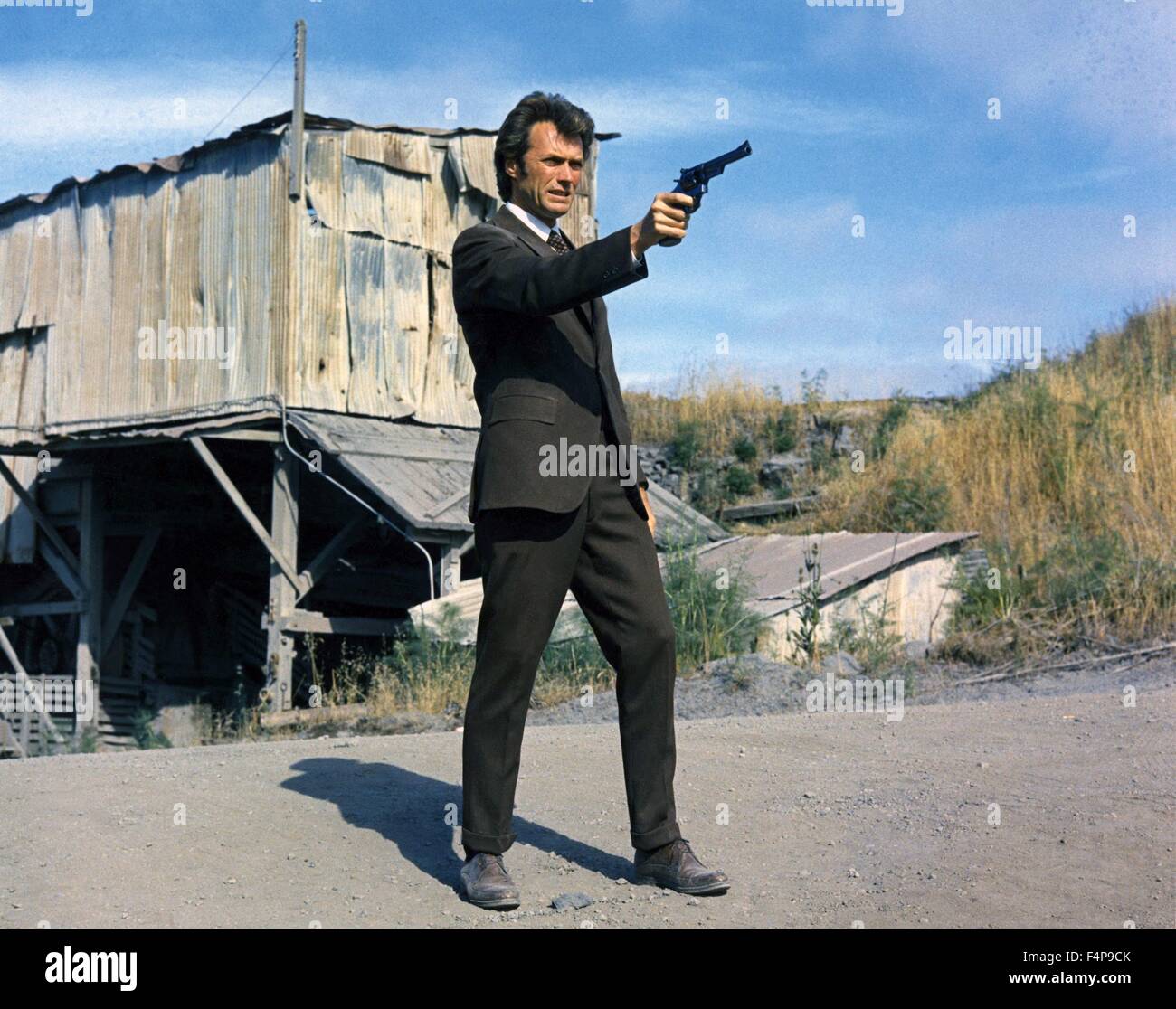 Clint Eastwood / Dirty Harry 1971 unter der Regie von Don Siegel Stockfoto