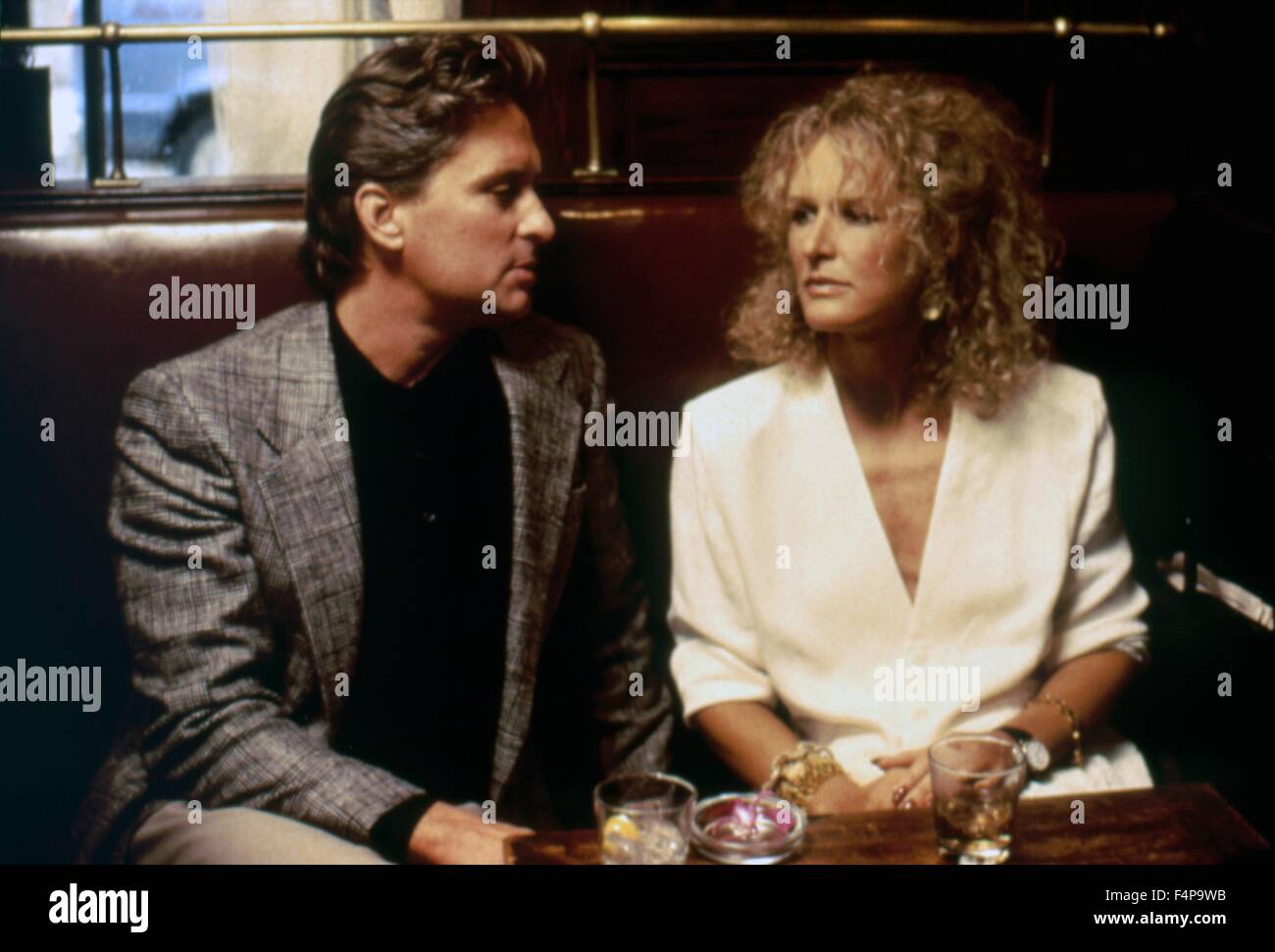 Glenn Close, Michael Douglas / Fatal Attraction 1987 unter der Regie von Adrian Lyne Stockfoto