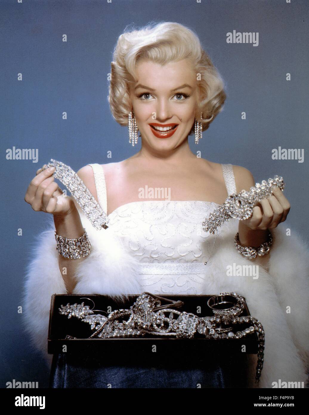 Marilyn Monroe / Herren bevorzugen Blondinen 1953 unter der Regie von Howard Hawks Stockfoto