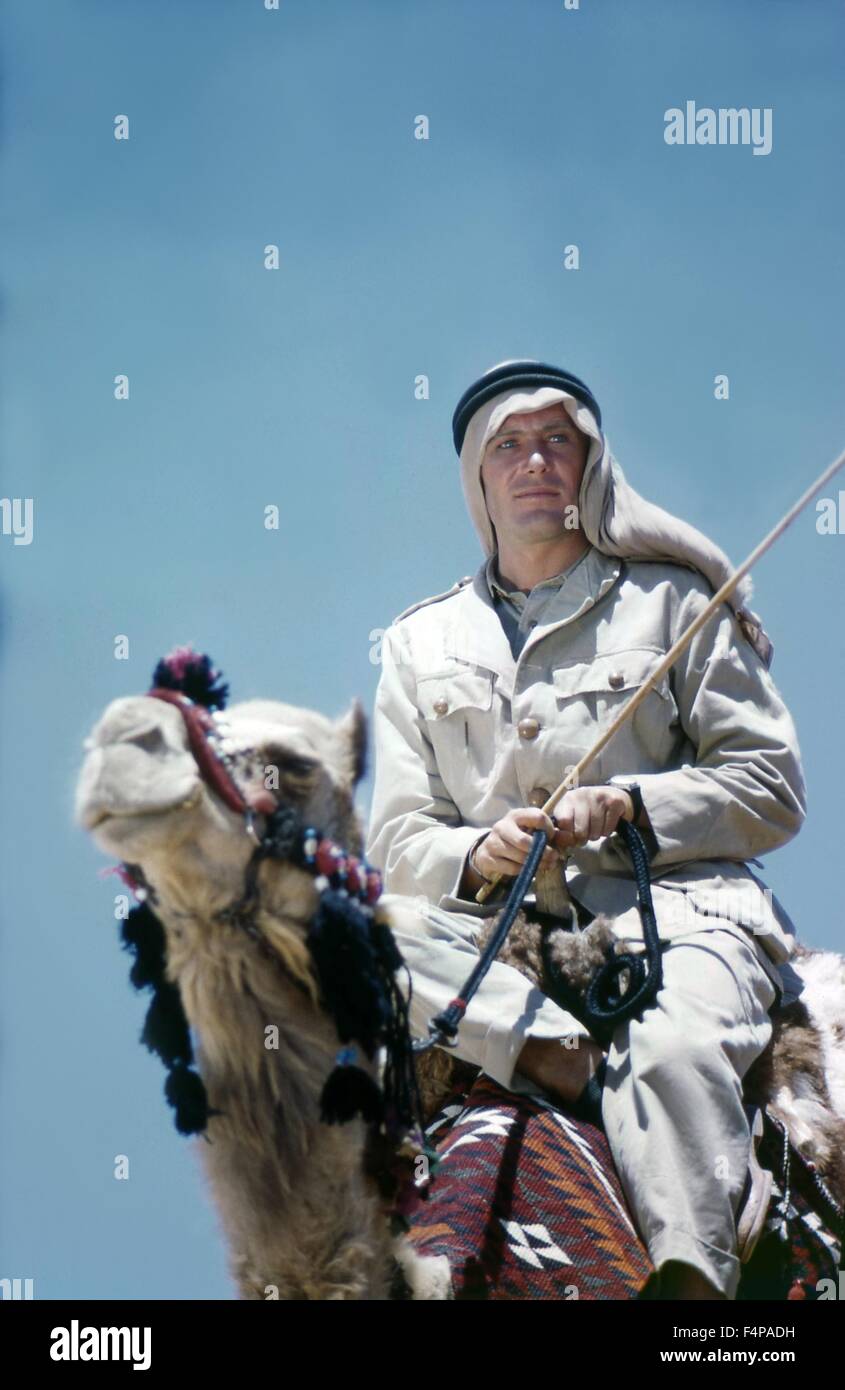 Peter O'Toole / Lawrence von Arabien 1962 unter der Regie von David Lean Stockfoto