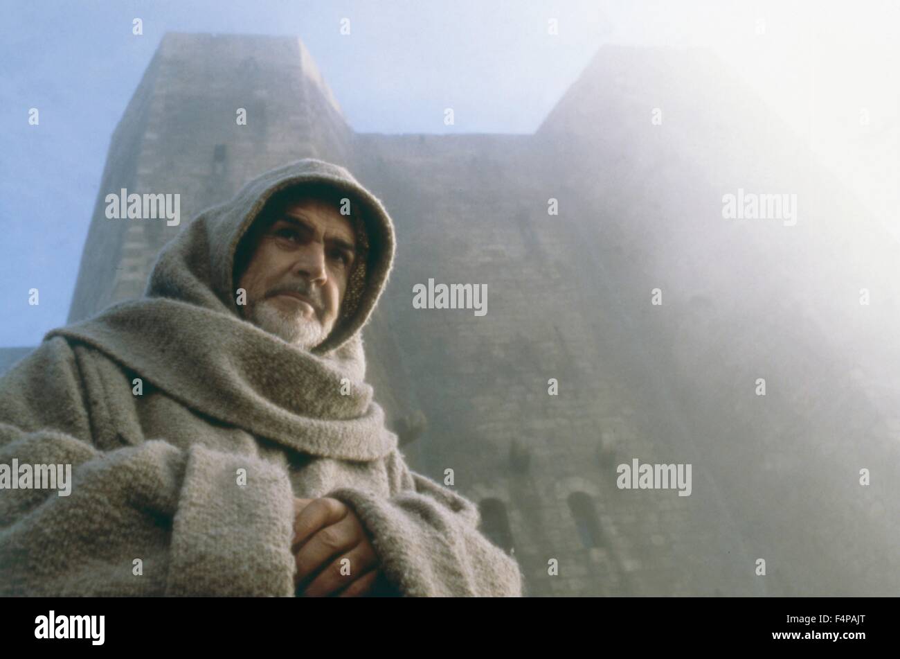 Sean Connery / Der Name der Rose 1986 unter der Regie von Jean-Jacques Annaud Stockfoto