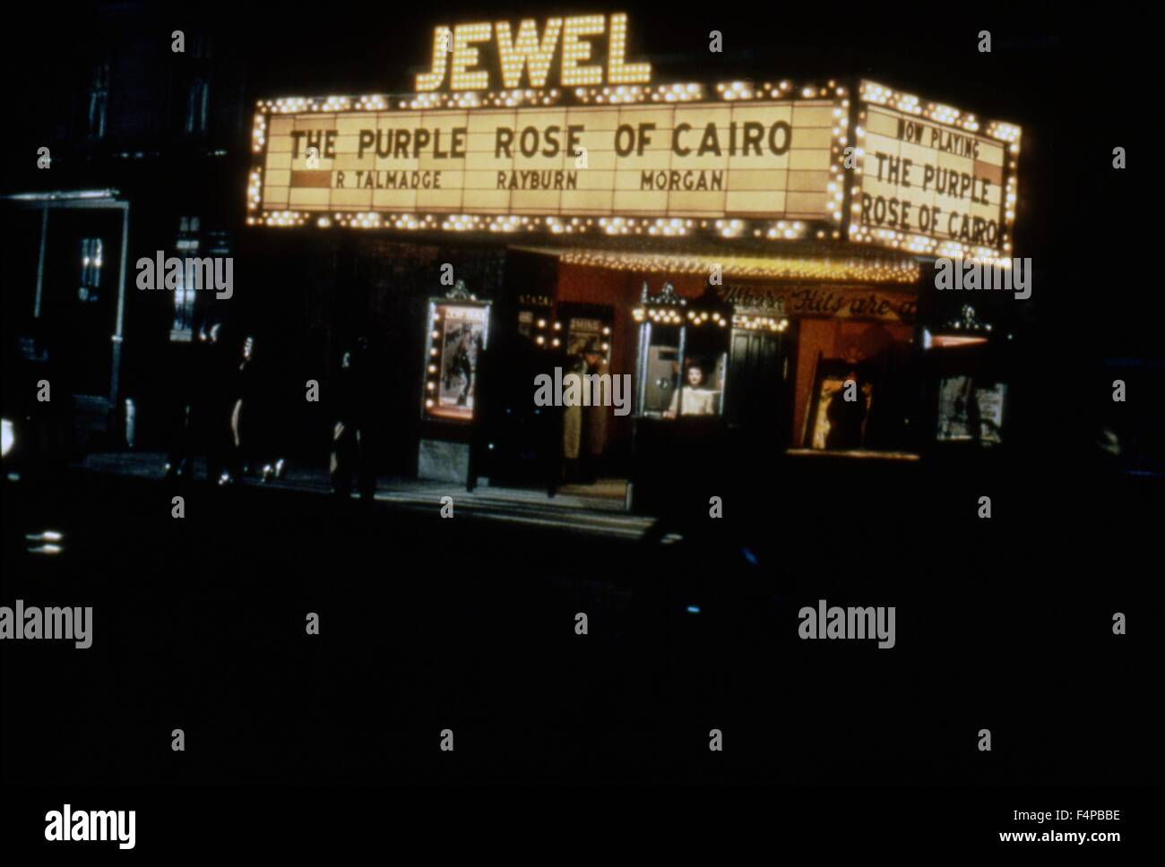 Purple Rose Of Cairo 1985 unter der Regie von Woody Allen Stockfoto