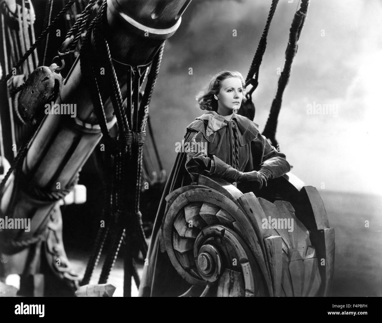 Greta Garbo / Königin Christina 1933 unter der Regie von Rouben Mamoulian Stockfoto