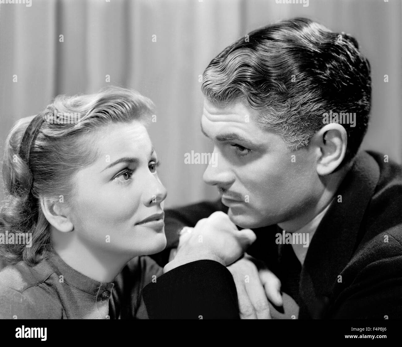 Joan Fontaine, Laurence Olivier / Rebecca 1940 unter der Regie von Alfred Hitchcock Stockfoto