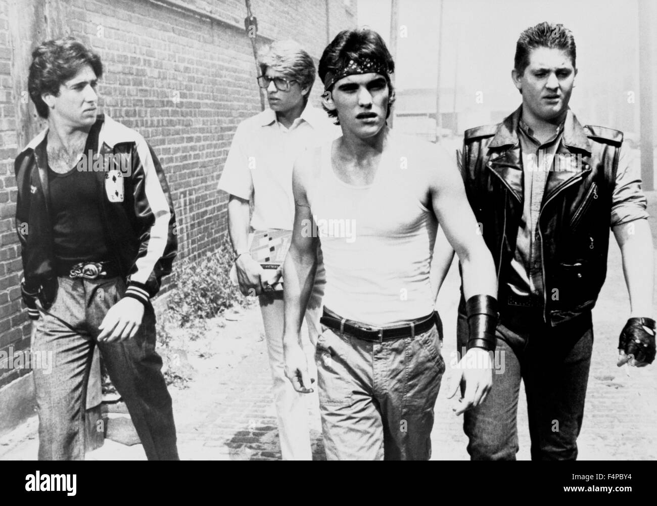Nicolas Cage, Matt Dillon, Chris Penn / Rumble Fish 1983 unter der ...