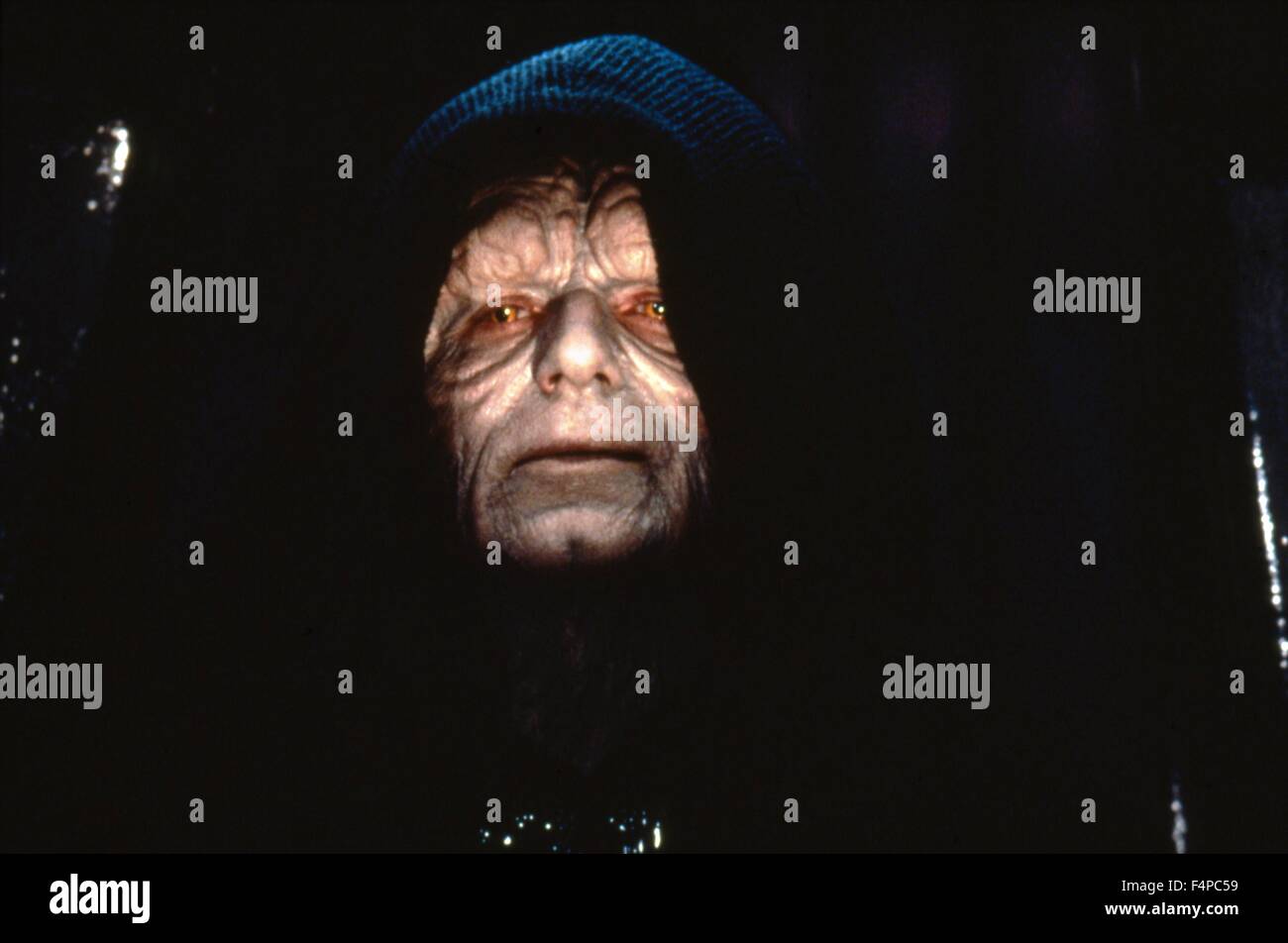 Ian McDiarmid / StarWars - die Rückkehr der Jedi-1983 unter der Regie von Richard Marquand Stockfoto