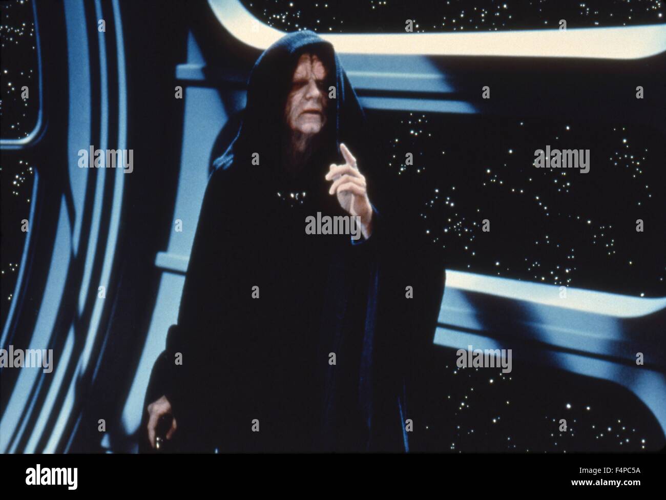 Ian McDiarmid / StarWars - die Rückkehr der Jedi-1983 unter der Regie von Richard Marquand Stockfoto