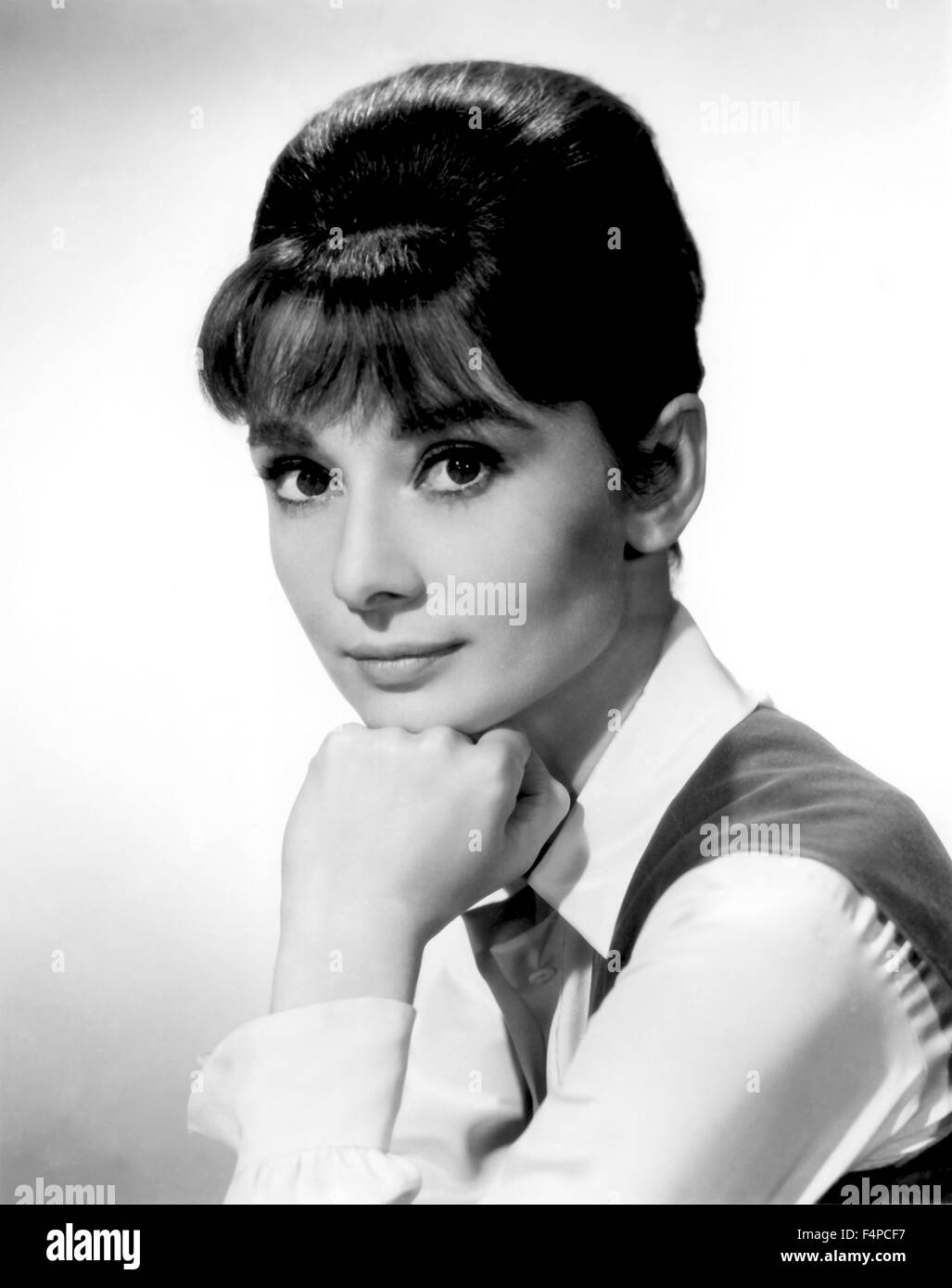 Audrey Hepburn / The Children Stunde 1961 unter der Regie von William Wyler Stockfoto