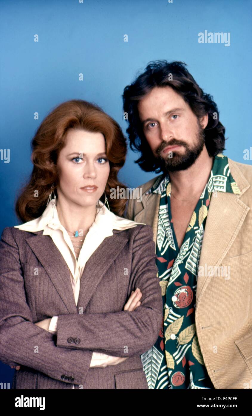 Jane Fonda, Michael Douglas / The China Syndrome 1979 unter der Regie von James Bridges Stockfoto