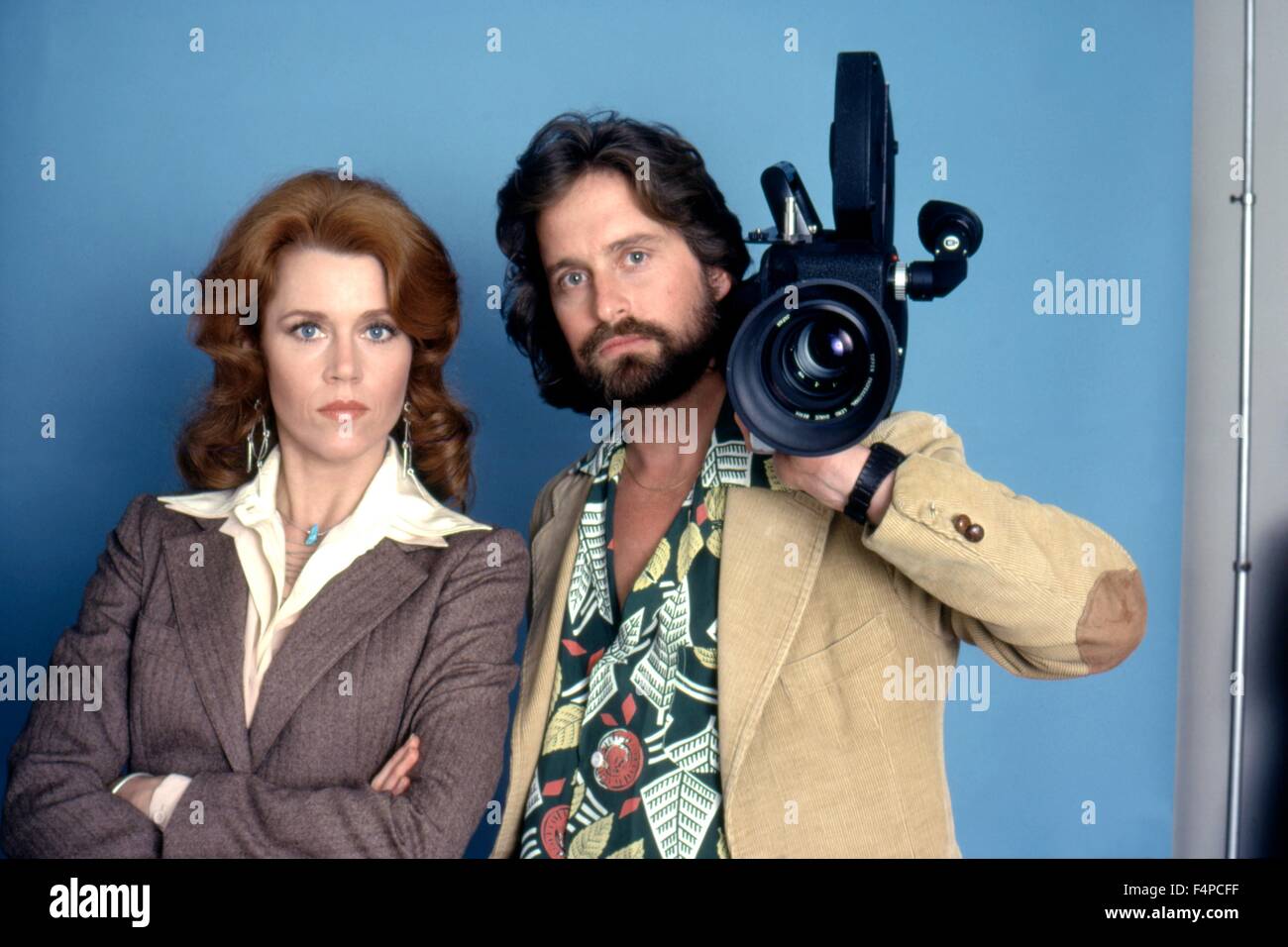 Jane Fonda, Michael Douglas / The China Syndrome 1979 unter der Regie von James Bridges Stockfoto