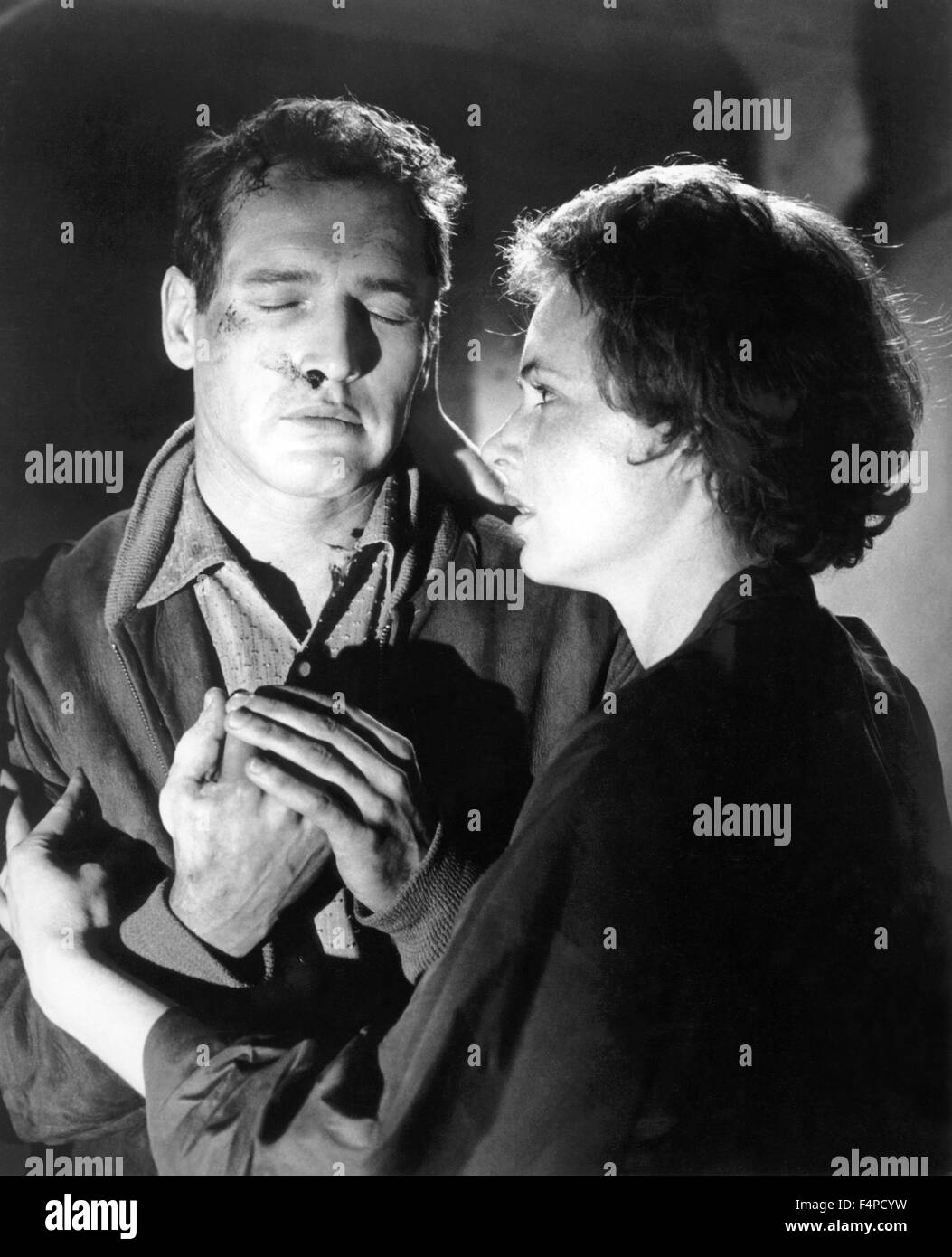 Paul Newman, Piper Laurie / The Hustler 1961 unter der Regie von Robert Rossen Stockfoto